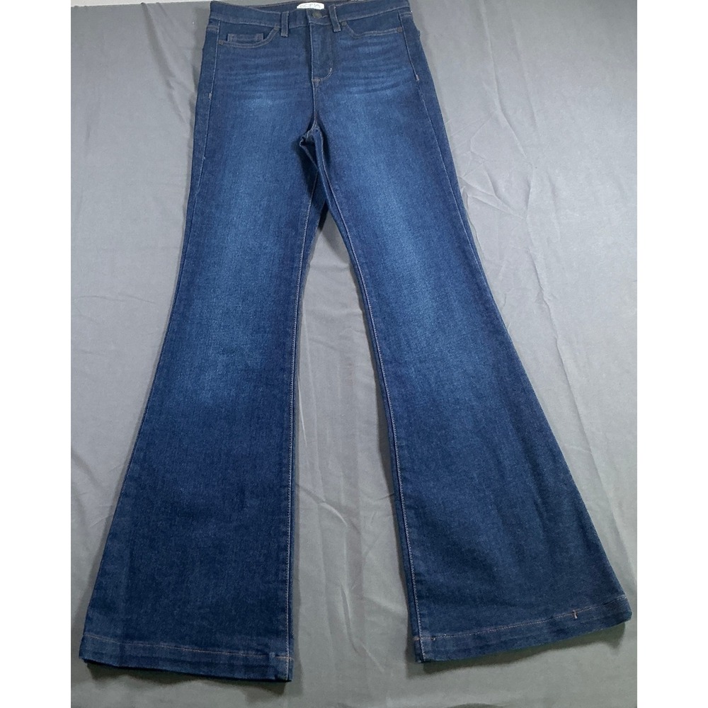 Sofia Jeans by Sofia Vergara Melisa Flare High-Rise Luxe Vintage Denim Size 2